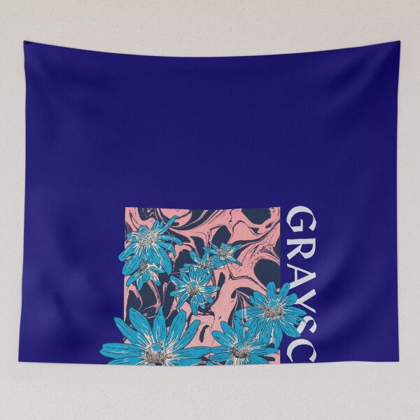 Item preview, Grayscale Merch Botanical Wave Shirt designed and sold by mavisrf1mar.