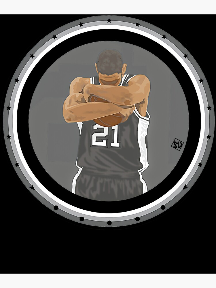 Tim Duncan 21 Tim Duncan Poster For Sale By Lieselottcher Redbubble