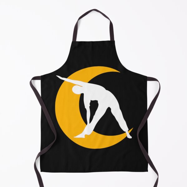 Item preview,     Cute half moon yoga pose art. designed and sold by BEAUTY ⭐⭐⭐⭐⭐.