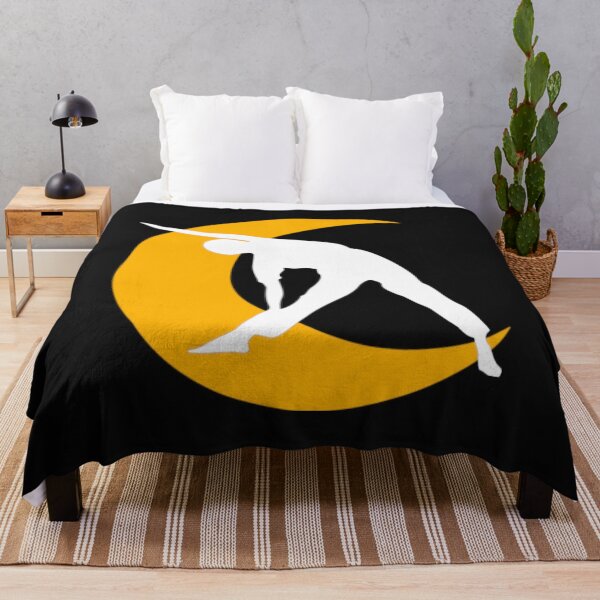 Item preview,     Cute half moon yoga pose art. designed and sold by BEAUTY ⭐⭐⭐⭐⭐.