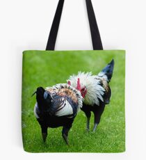 Are You For Real... Or A Mirror? - Silver-Duckwing Roosters - NZ Tote Bag