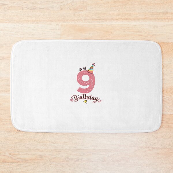 Item preview, It's My 9th Birthday designed and sold by FantasticBee.
