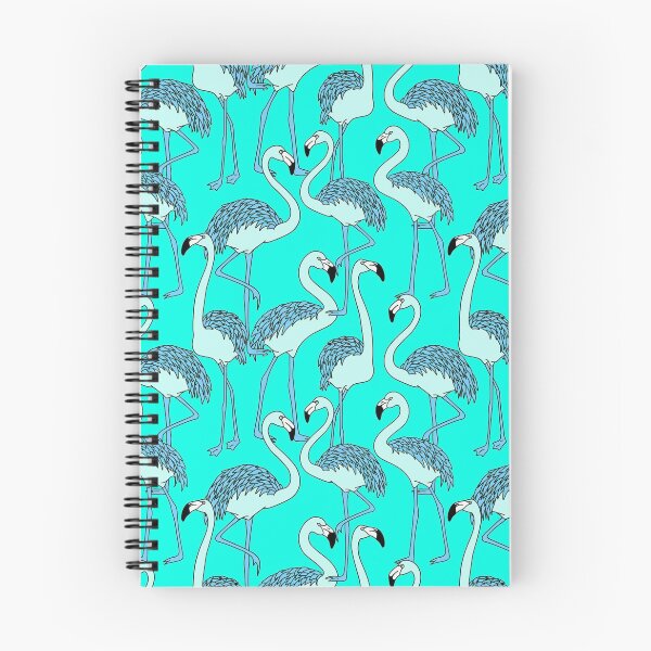 Item preview, Spearmint Flamingos designed and sold by TotallyRetroArt.