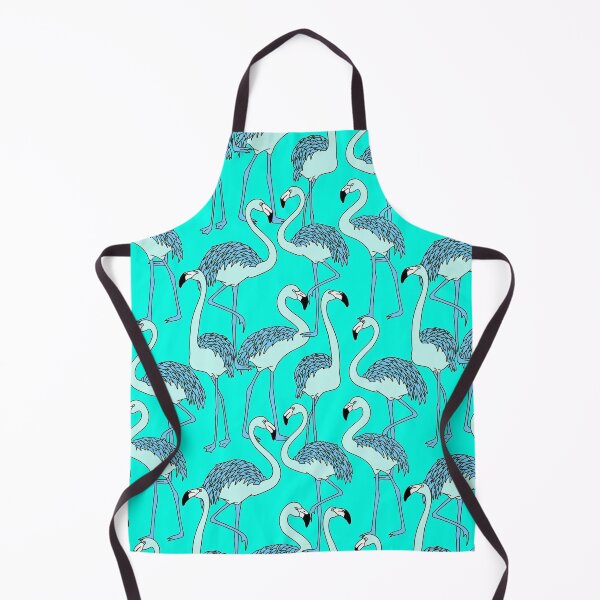 Item preview, Spearmint Flamingos designed and sold by TotallyRetroArt.