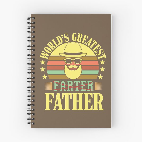 Item preview, 'Happy Farter's Day', Funny Fathers Day Quotes, Retro Sunset Design, Funny Happy Father's Day wishes designed and sold by BoganSlogan.