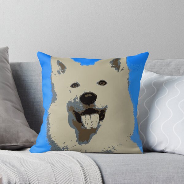 Item preview, Happy White Dog designed and sold by EliTeex.