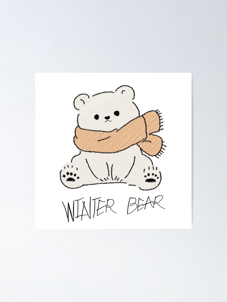 Winter bear | Poster