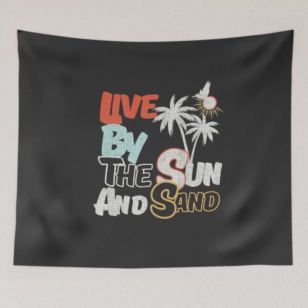 Item preview, Live by the sun and sand – Beach life designed and sold by yococo.