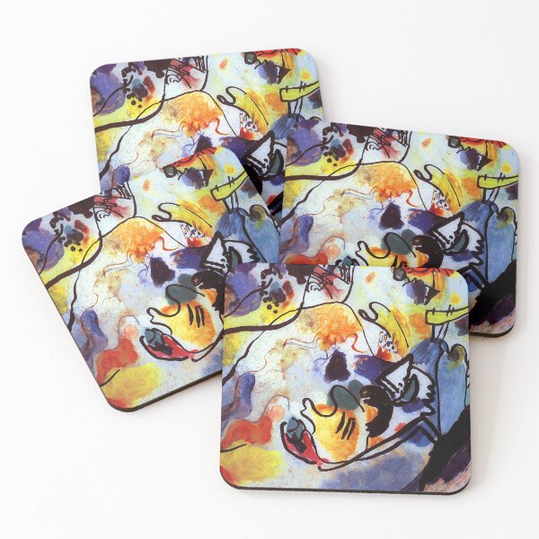 Item preview, The last judjement art by wassily kandinsky classic art poster  designed and sold by Golido.