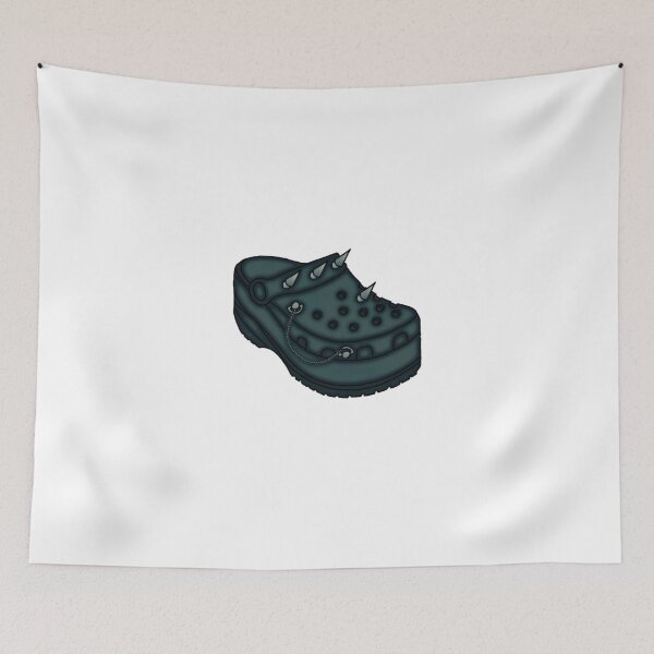 Item preview, goth crocs rock designed and sold by mysteriosupafan.