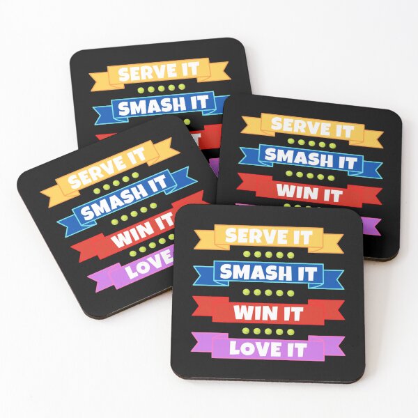 Item preview, Serve It Smash It Win It Love It Tennis Classic T-Shirt designed and sold by amberk1cira.