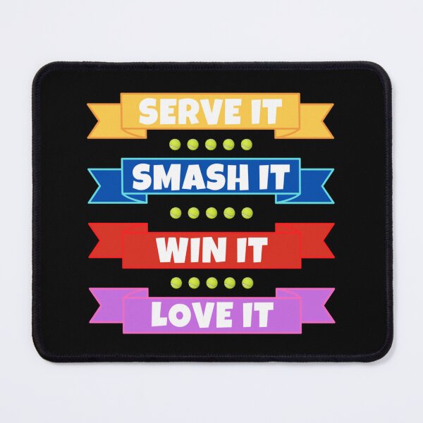 Item preview, Serve It Smash It Win It Love It Tennis Classic T-Shirt designed and sold by amberk1cira.