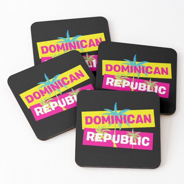 Item preview, Dominican Republic Souvenir Colorful Palm Trees designed and sold by Delightfully Cynical.