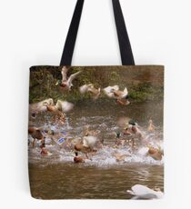 This Is Chaotic - Mallard Ducks - NZ Tote Bag