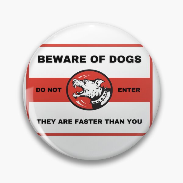 Item preview, BEWARE OF DOGS DO NOT ENTER designed and sold by Doodle-Factory.