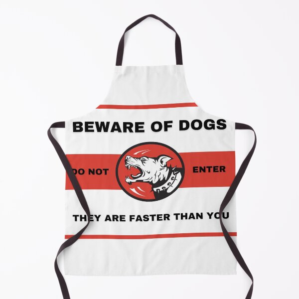 Item preview, BEWARE OF DOGS DO NOT ENTER designed and sold by Doodle-Factory.