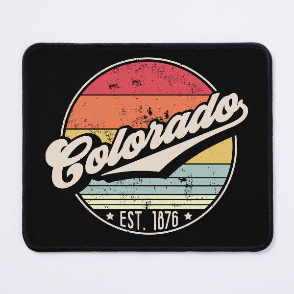 Item preview, Retro Colorado Distressed Sunset Design designed and sold by gorillamerch.