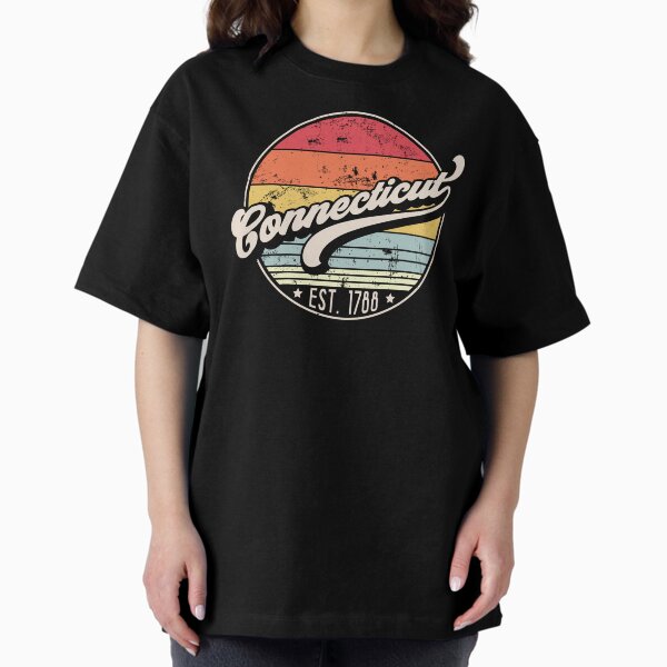 Item preview, Retro Connecticut Distressed Sunset Design designed and sold by gorillamerch.