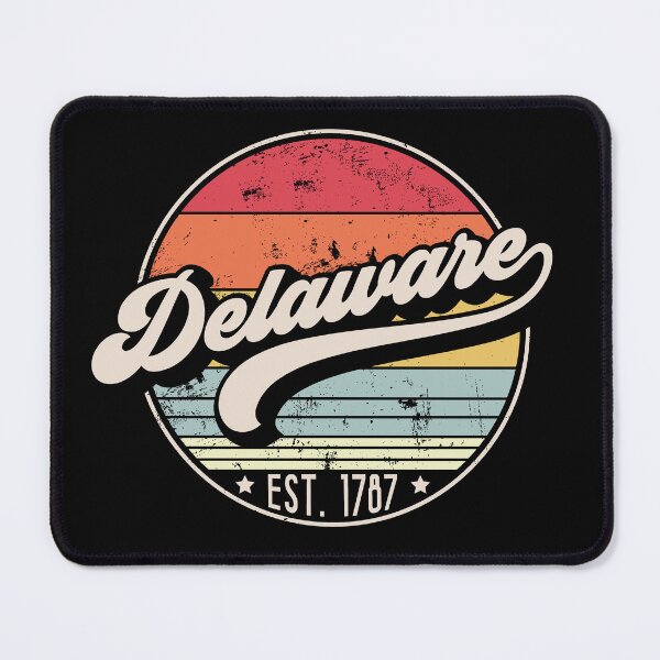 Item preview, Retro Delaware Distressed Sunset Design designed and sold by gorillamerch.