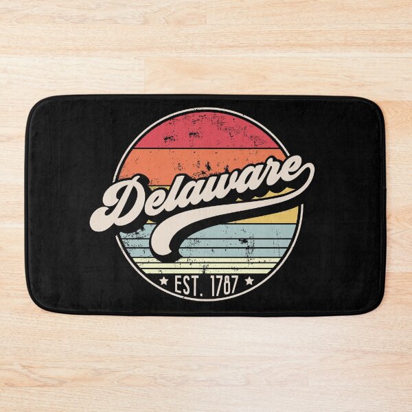Item preview, Retro Delaware Distressed Sunset Design designed and sold by gorillamerch.