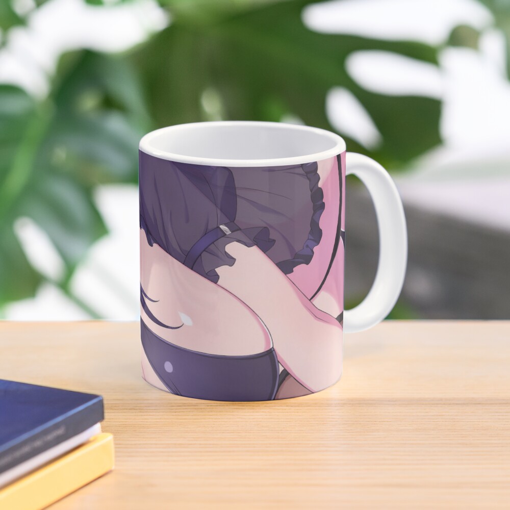 Lewd Himejima Akeno Sexy Tits Boobs High School Dxd Ecchi Hot Hentai Girl Coffee Mug For