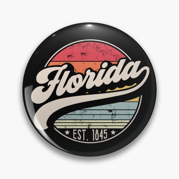 Item preview, Retro Florida Distressed Sunset Design designed and sold by gorillamerch.