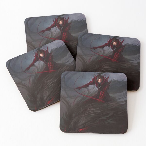 Item preview, Huntress on Black Wolf designed and sold by JapanHeavenArt.