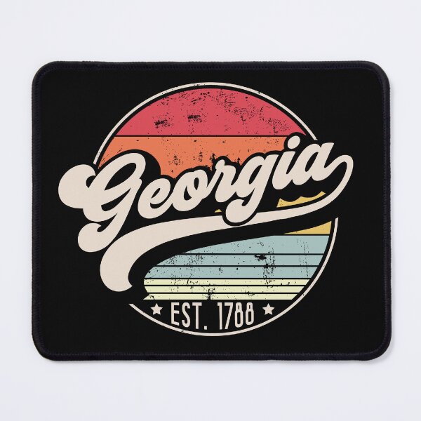 Item preview, Retro Georgia Distressed Sunset Design designed and sold by gorillamerch.
