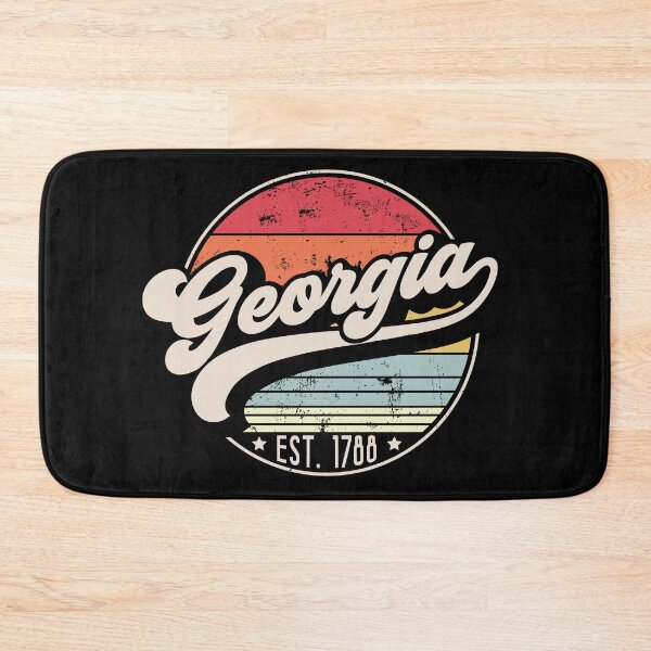 Item preview, Retro Georgia Distressed Sunset Design designed and sold by gorillamerch.