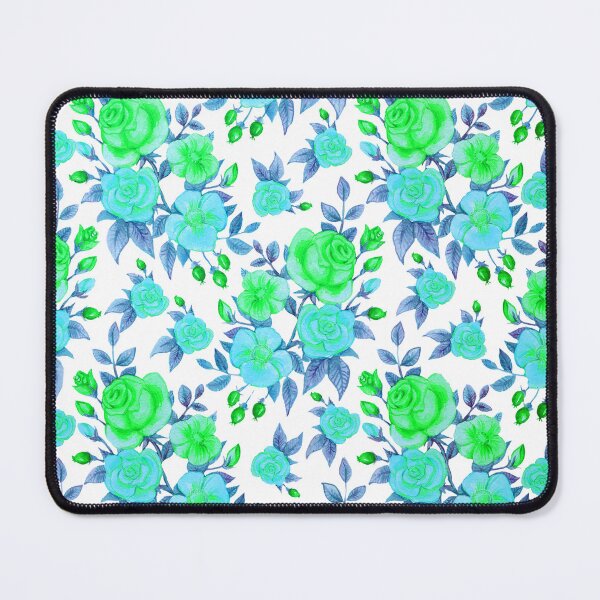 Item preview, Retro Inspired Neon Green Roses designed and sold by TotallyRetroArt.