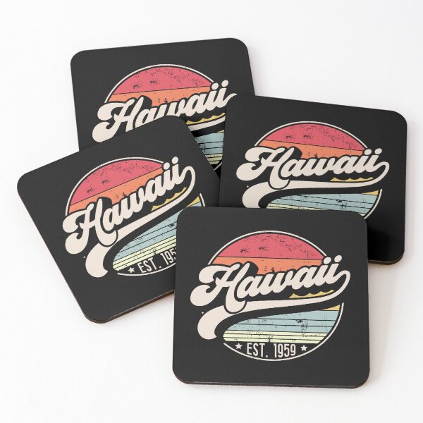 Item preview, Retro Hawaii Distressed Sunset Design designed and sold by gorillamerch.
