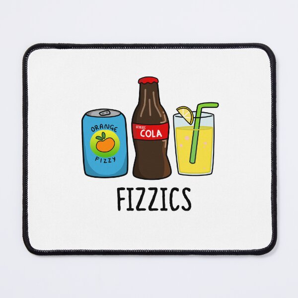 Item preview, Fizzics Funny Fizzy Cola Drinks Puns  designed and sold by punnybone.