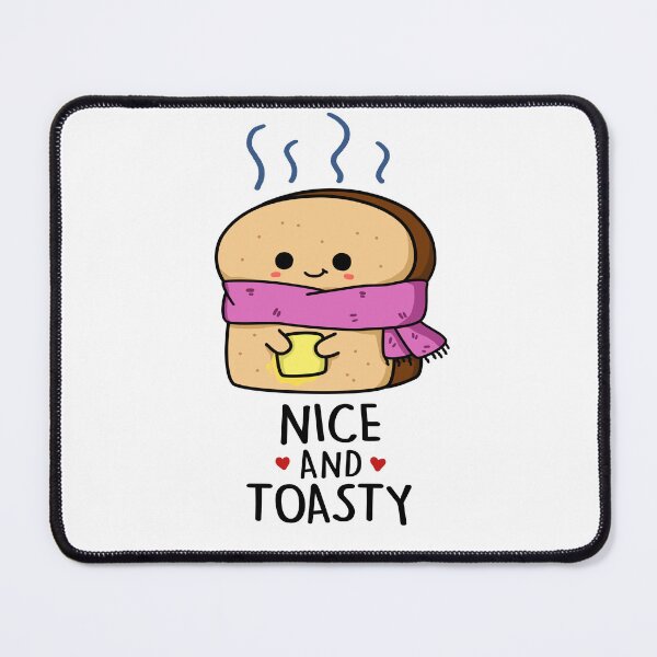 Item preview, Nice And Toasty Funny Toast Puns designed and sold by punnybone.