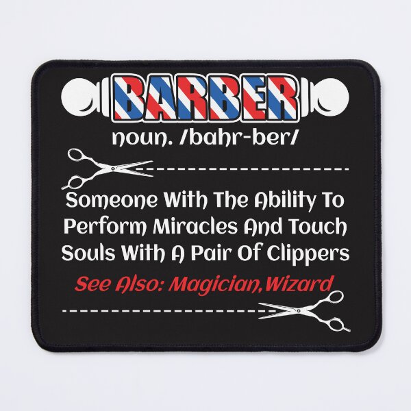 Item preview, Barber Definition Hairstylist designed and sold by AlbredaAE.