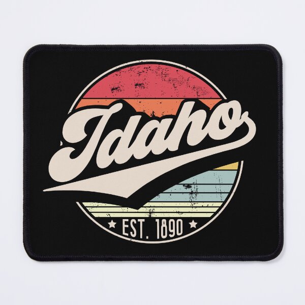 Item preview, Retro Idaho Distressed Sunset Design designed and sold by gorillamerch.