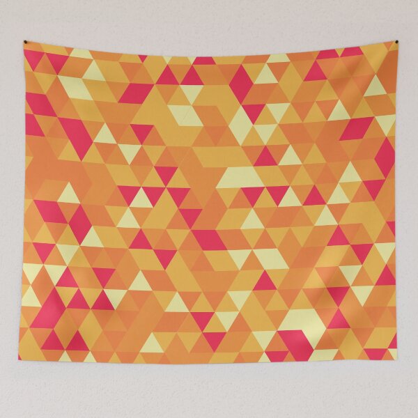 Item preview, Retro Triangle Geometric Pattern designed and sold by Clothingspot.