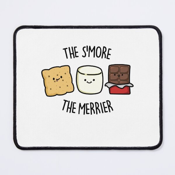 Item preview, The Smore The Merrier Funny Smore Puns  designed and sold by punnybone.