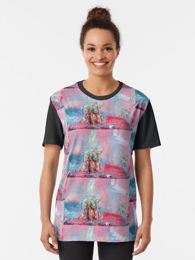 Alternate view of Trumpeting the Stone Graphic T-Shirt
