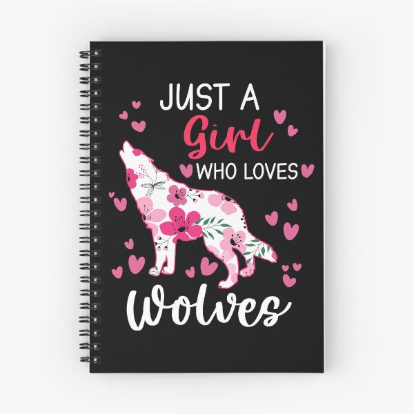 Item preview, Just A Girl Who Loves Wolves designed and sold by SunsetGloww.