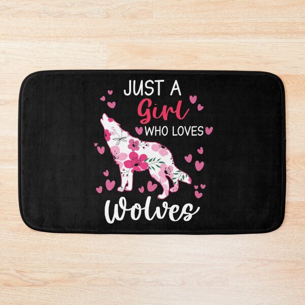 Item preview, Just A Girl Who Loves Wolves designed and sold by SunsetGloww.
