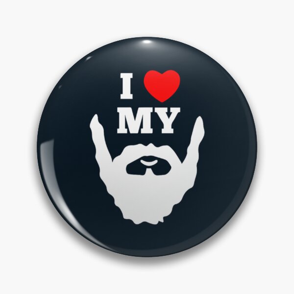 Item preview, i heart my beard    designed and sold by DapperDuckk.