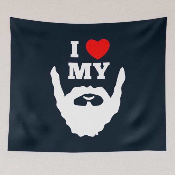 Item preview, i heart my beard    designed and sold by DapperDuckk.