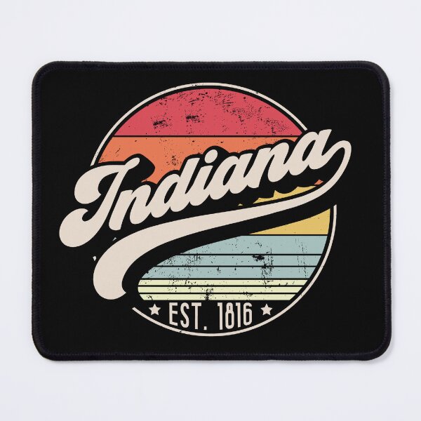 Item preview, Retro Indiana Distressed Sunset Design designed and sold by gorillamerch.