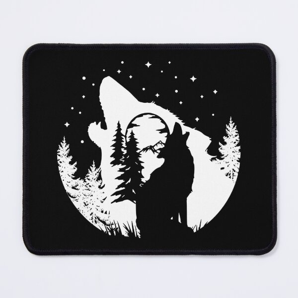 Item preview, Wolf On The Moon designed and sold by SunsetGloww.