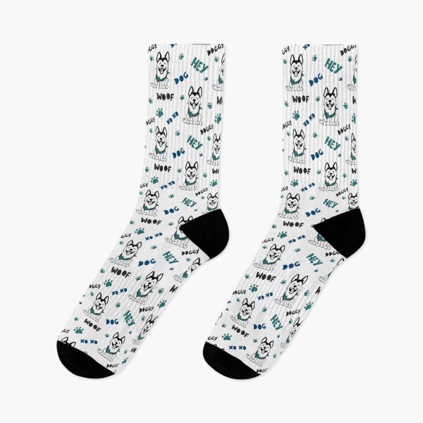 Item preview, Hey Doggy Dog XOXO Seamless Pattern designed and sold by Nepaz-Designs.