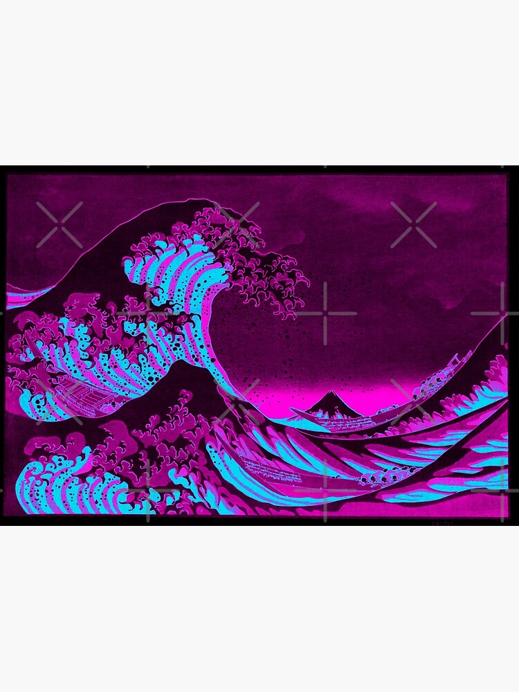 "The Great Wave off Kanagawa Hokusai Poster" Poster for Sale by GrimSun Redbubble