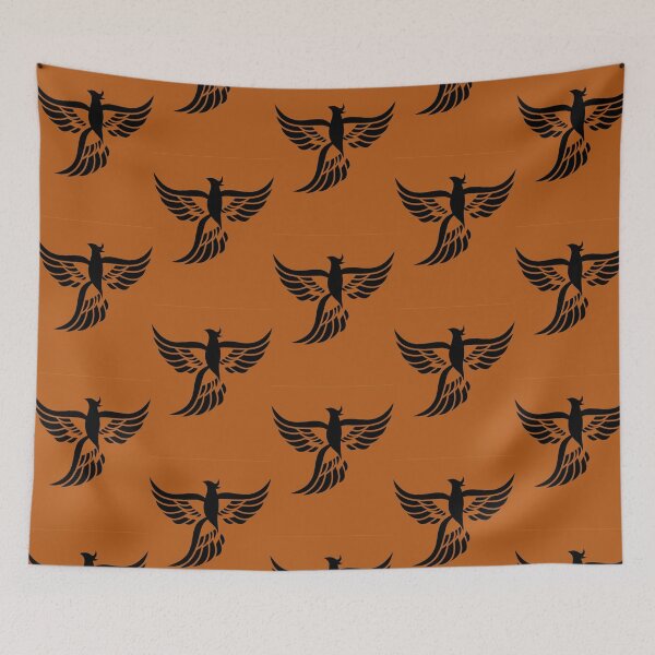 Item preview, Orange Phenix designed and sold by JZCustom Art Sales.