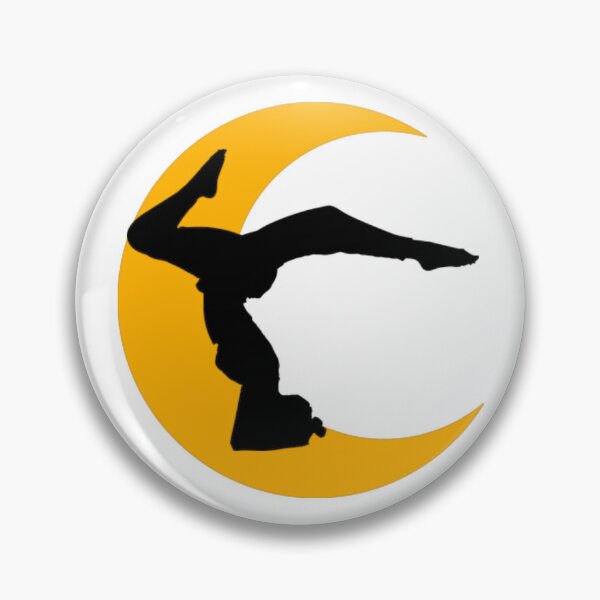 Item preview,   Cute half moon yoga pose art. designed and sold by BEAUTY ⭐⭐⭐⭐⭐.