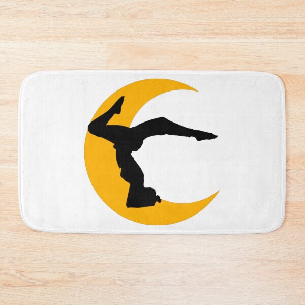 Item preview,   Cute half moon yoga pose art. designed and sold by BEAUTY ⭐⭐⭐⭐⭐.