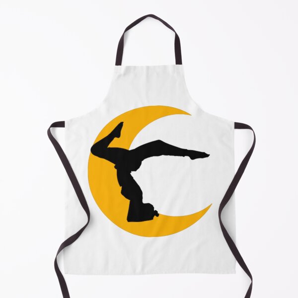 Item preview,   Cute half moon yoga pose art. designed and sold by BEAUTY ⭐⭐⭐⭐⭐.